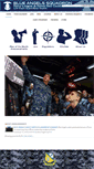 Mobile Screenshot of blueangelssquadron.org